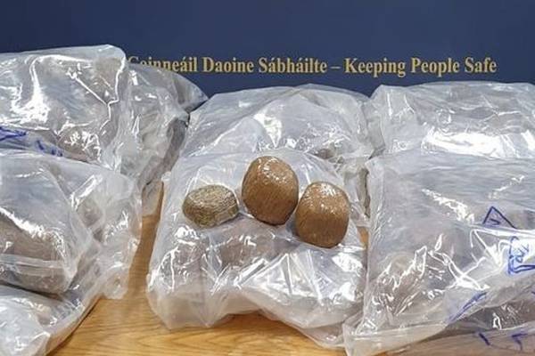 Gardaí seize cannabis in Dublin valued at €348,000 and arrest two