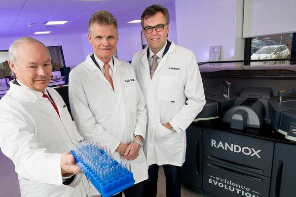 Randox Laboratories to invest £50m on three new centres in North