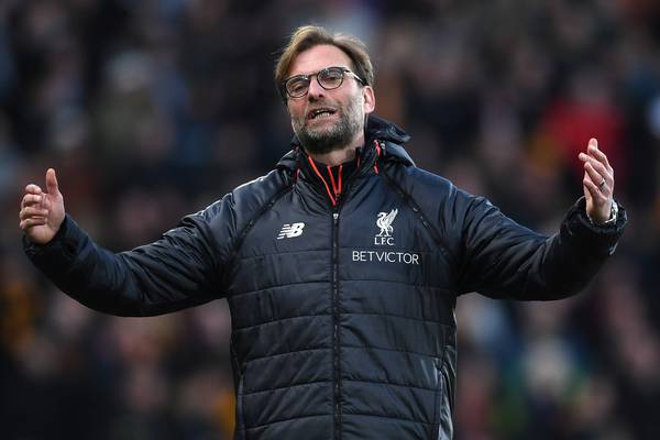 Jürgen Klopp takes responsibility for Liverpool’s slump