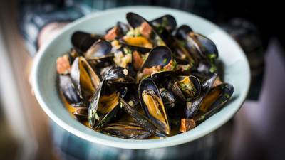 Donal Skehan: Spiced Mussels with Gubbeen Chorizo and Irish Cider