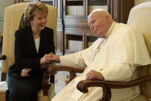 Archbishop had ‘no prior knowledge’ of Vatican bar on McAleese
