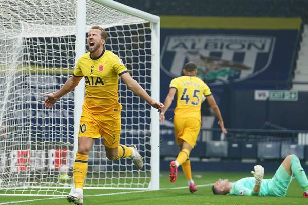 Doherty sets up Kane’s late winner as Spurs see off West Brom