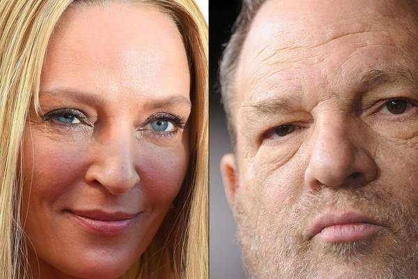 Actor Uma Thurman accuses Harvey Weinstein of sexual assault