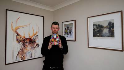‘I’d save my Conor Harrington print from a fire’