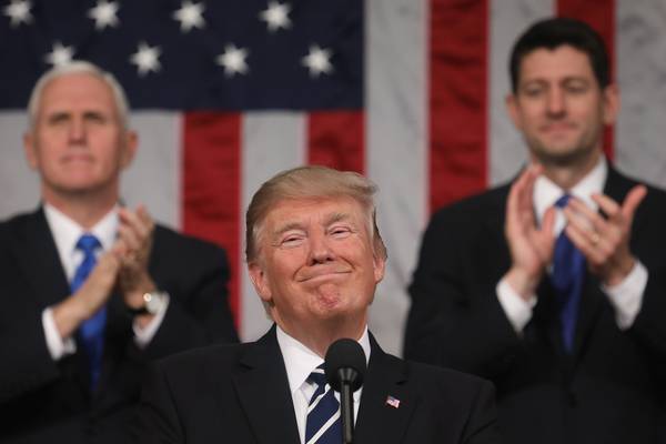 Trump’s State of the Union address: ‘never a better time to live the American dream’