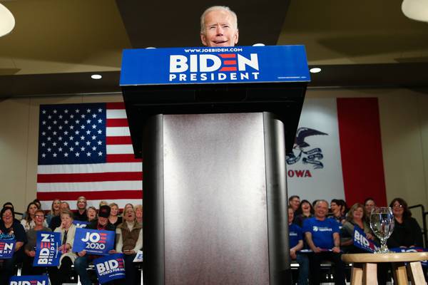 Joe Biden is a good bet for 2020, and Trump knows it