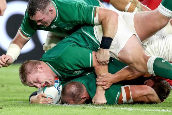 Rugby World Cup: Ireland make heavy weather of Russia win