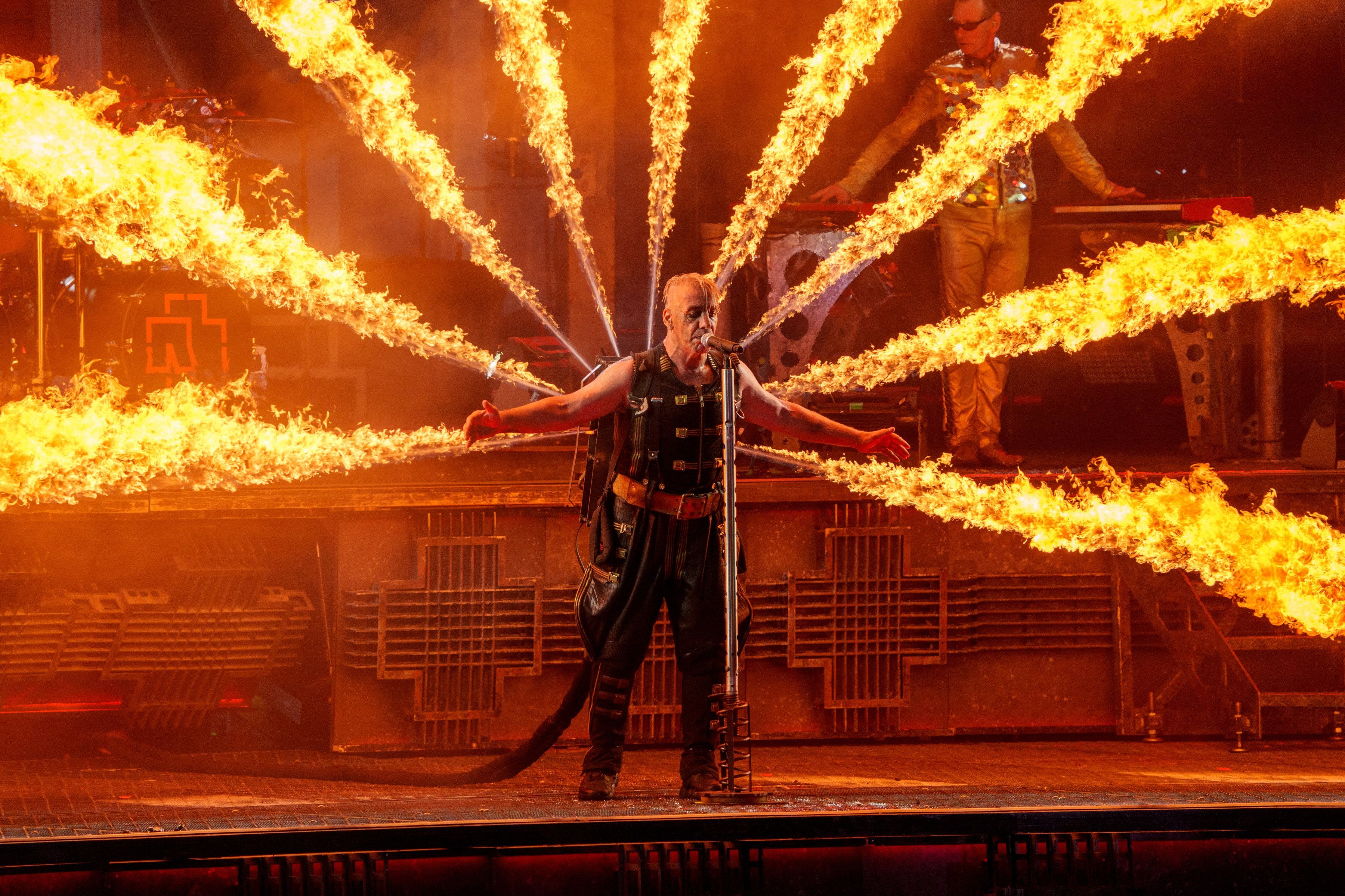 Rammstein at RDS review: Incendiary, spectacular and irresistible  performance from showmen of German metal – The Irish Times