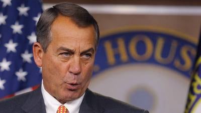 Boehner condemns fellow Republican for immigrant slur