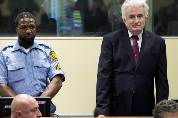 Radovan Karadzic jailed for life as genocide appeal fails