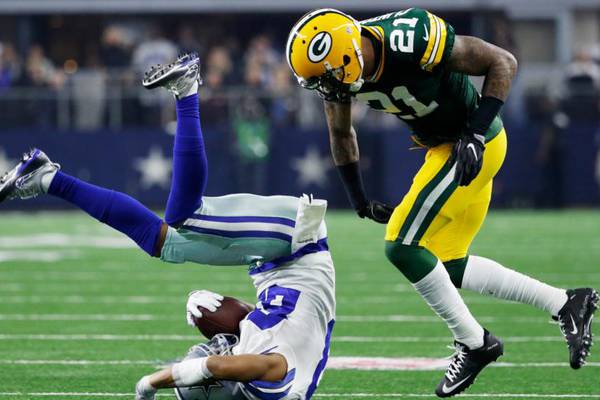 Green Bay Packers strike late to get past the Cowboys