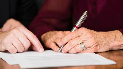 Tracking down a retired solicitor over query with a will