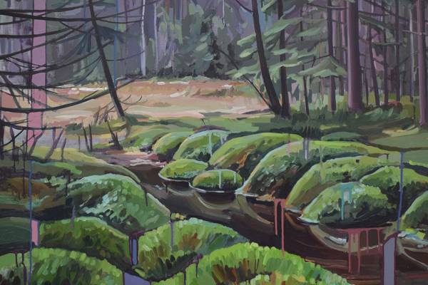 Art in Focus – The Drenched Forest by Cecilia Danell