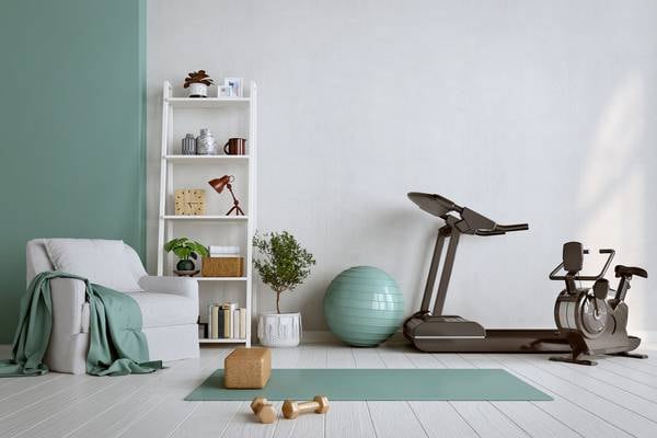 How to create a home fitness space in small areas