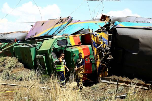 At least 18 dead in South Africa as train strikes lorry