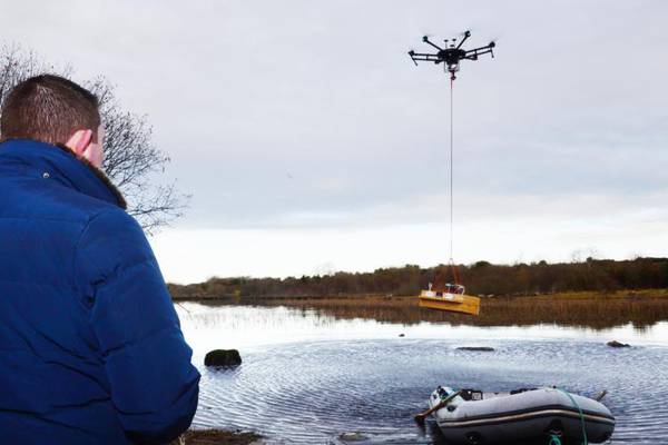 Drones could be used to test water from hundreds of remote lakes