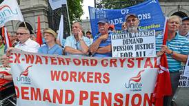 Waterford Crystal workers on ‘Walk for Justice’ over pensions