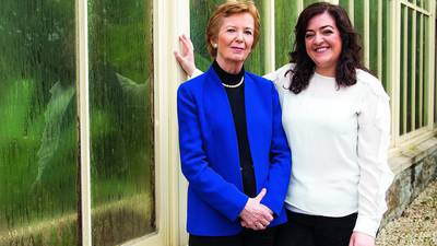 Mary Robinson and Maeve Higgins: ‘It’s important to not think it’s hopeless, because it’s not’
