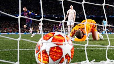 Messi magic and De Gea mishap allow Barcelona to stroll past Man Utd