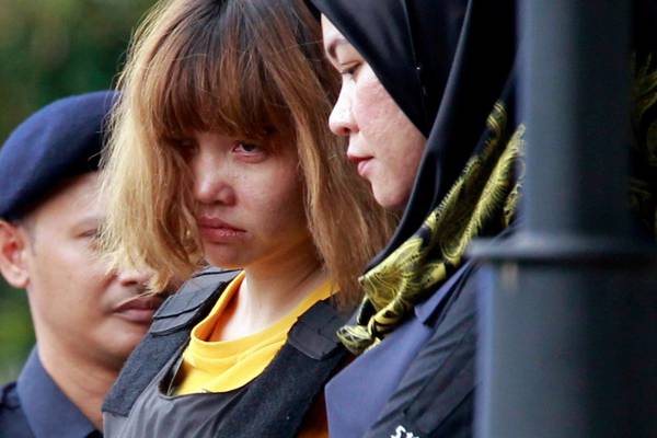 Two women charged with Kim Jong-nam's murder
