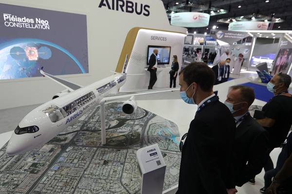 Airbus secures mega-order for 255 narrow-body jets at Dubai Airshow