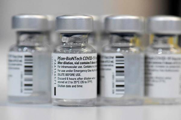 Ireland to receive 46,500 extra doses of Pfizer-BioNtech vaccine under EU deal