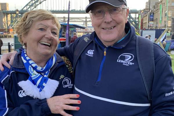 Champions Cup final: Blue on the Tyne as Leinster rugby fans gather