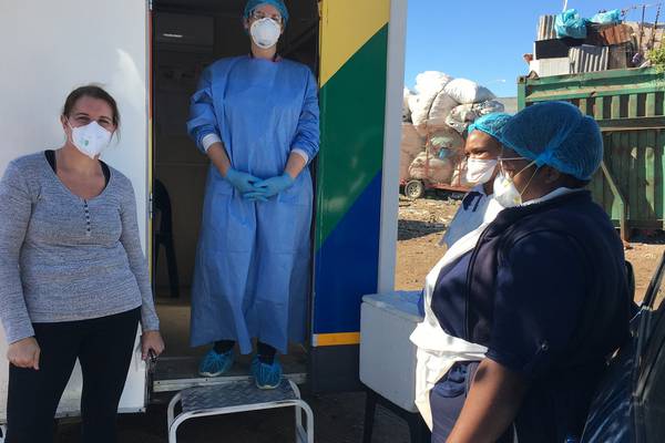 Covid-19 testing in South Africa: ‘If the disease comes here it will spread like wildfire’