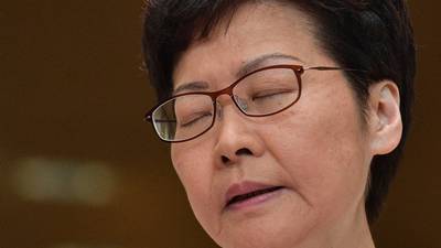 Hong Kong elections: Lam holds firm as Chinese media blames external forces