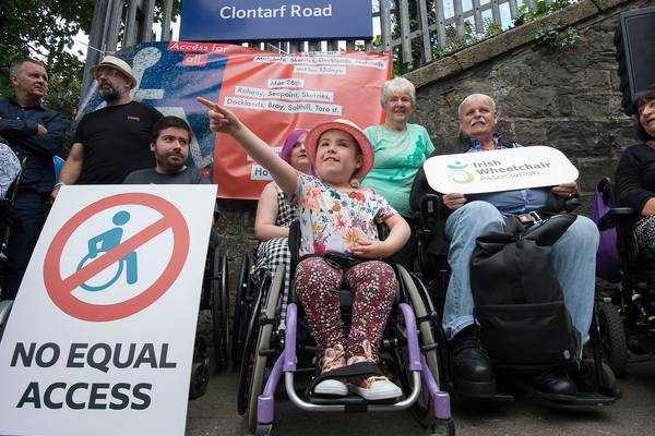 Poor access to rail networks breaches rights, disability protesters claim