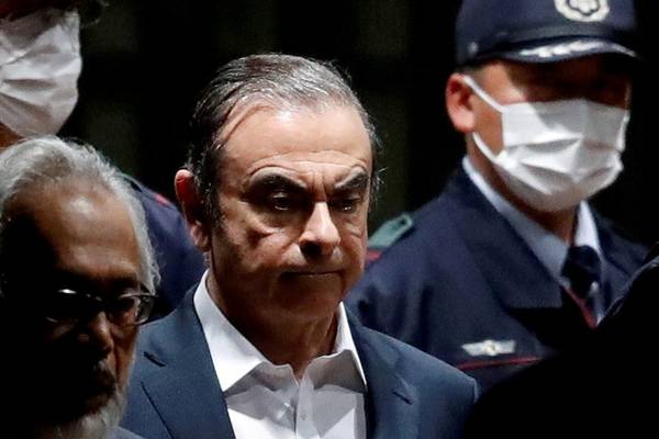 Father and son plead guilty to helping Carlos Ghosn flee Japan