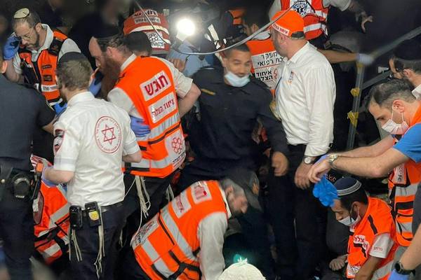 Dozens killed, hundreds injured in crush at Israeli religious festival