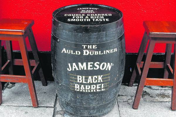 Jameson sales continue on the back of growing thirst for Irish whiskey