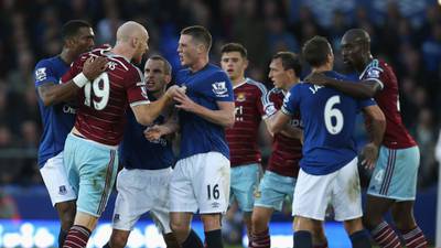 Everton and West Ham charged by English FA