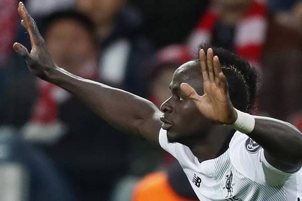 Liverpool’s Sadio Mané facing six weeks out