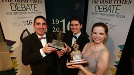 Clíodhna Ní Chéileachair ‘Irish Times’ debate individual award