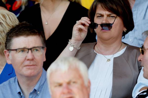 Why did Arlene Foster go to the Ulster GAA Final?