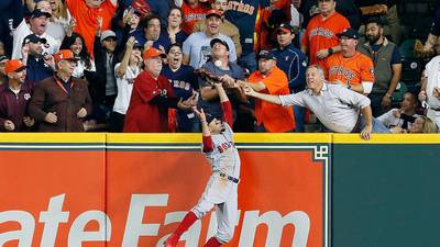 Fan interference wipes out crucial home run in playoff game