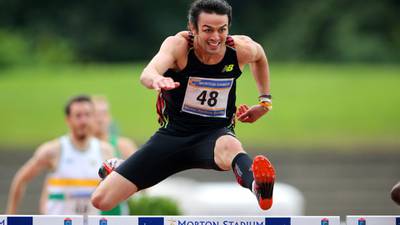 Irish record holder is ranked third in the 400m hurdles going into this week’s European Championships