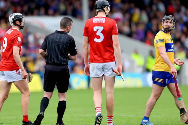 Ian Galvin handed one-match ban after red card against Cork