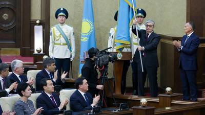 Tokayev sworn in as interim president of Kazakhstan
