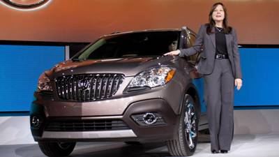 GM’s new CEO is America’s first female car chief