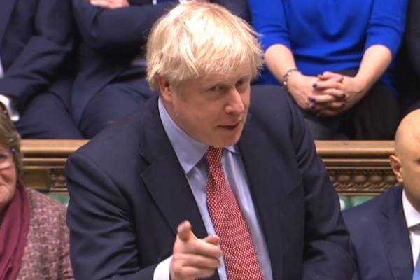 Johnson tells MPs he will end Brexit ‘deadlock’
