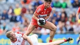 Derry advance to semi-final after slow-motion victory at Cork’s expense 