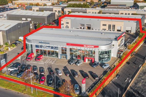 Fort Motor Group puts showroom in Tallaght on the market for €5m