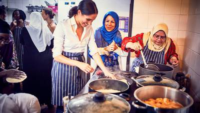 Meghan Markle shows off culinary skills for new charity cookbook