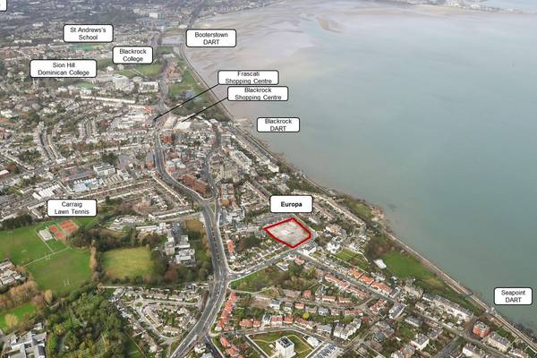 Prime ready-to-go residential site in Blackrock for €9m