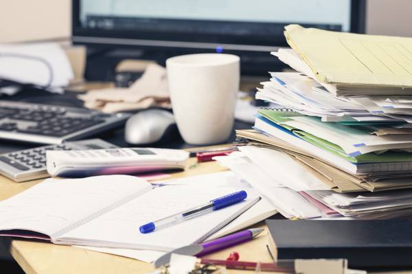 Time to clear out the clutter in your workplace