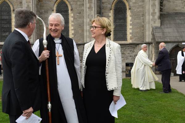Mary McAleese installed as lay canon at Christ Church Cathedral