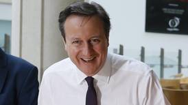 David Cameron’s election campaign tour arrives in Belfast